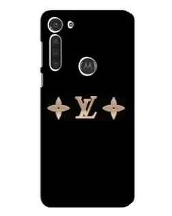 Чехол для Motorola MOTO G8 с картинкой «Louis Vuitton — минимализм»