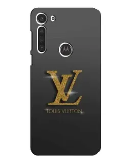 Чехол для Motorola MOTO G8 с картинкой «Градиент Louis Vuitton»