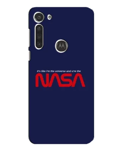 Чехол для Motorola MOTO G8 с картинкой «NASA — глубокий космос»