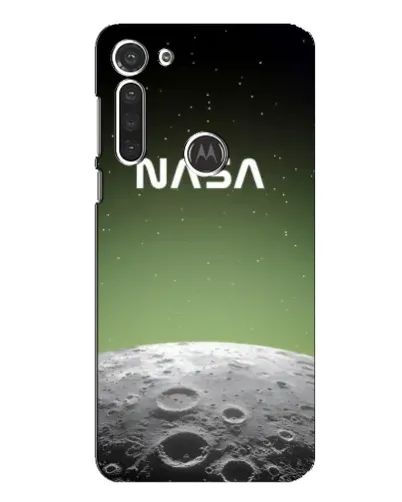 Чехол для Motorola MOTO G8 с картинкой «NASA — лунный градиент»