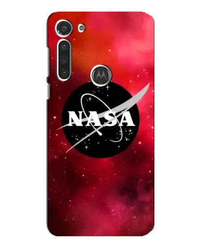 Чехол для Motorola MOTO G8 с картинкой «NASA — красная туманность»