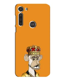 Чехол для Motorola MOTO G8 с картинкой «Золотая обезьяна Bored Ape» Чехол для Motorola MOTO G8 с картинкой «Золотая обезьяна Bored Ape»
