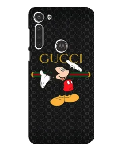 Чехол для Motorola MOTO G8 с картинкой «Микки Маус Gucci»