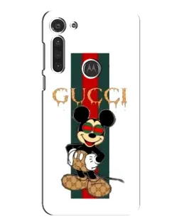Чехол для Motorola MOTO G8 с картинкой «Микки Маус Gucci — полосы» Чехол для Motorola MOTO G8 с картинкой «Микки Маус Gucci — полосы»