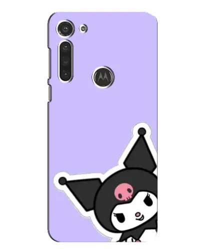 Чехол для Motorola MOTO G8 с картинкой «Забавная Kuromi»