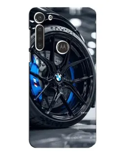 Чехол для Motorola MOTO G8 с картинкой «Колесо BMW вблизи» Чехол для Motorola MOTO G8 с картинкой «Колесо BMW вблизи»