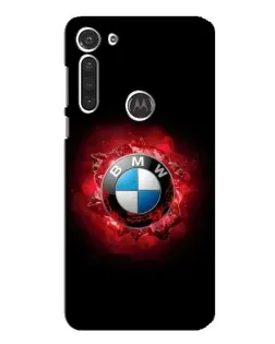 Чехол для Motorola MOTO G8 с картинкой «Логотип BMW — вспышка» Чехол для Motorola MOTO G8 с картинкой «Логотип BMW — вспышка»
