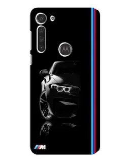 Чехол для Motorola MOTO G8 с картинкой «Силуэт BMW в темноте» Чехол для Motorola MOTO G8 с картинкой «Силуэт BMW в темноте»