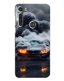 Чехол для Motorola MOTO G8 с картинкой «BMW в дыму» Чехол для Motorola MOTO G8 с картинкой «BMW в дыму»