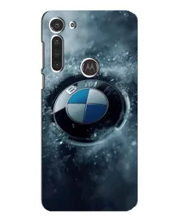 Чехол для Motorola MOTO G8 с картинкой «Логотип BMW — лед» Чехол для Motorola MOTO G8 с картинкой «Логотип BMW — лед»