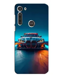 Чехол для Motorola MOTO G8 с картинкой «BMW — огни неона» Чехол для Motorola MOTO G8 с картинкой «BMW — огни неона»