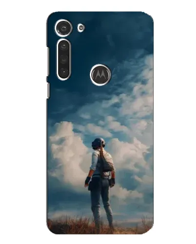 Чехол для Motorola MOTO G8 с картинкой «Герой PUBG на скале» Чехол для Motorola MOTO G8 с картинкой «Герой PUBG на скале»