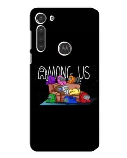 Чехол для Motorola MOTO G8 с картинкой «Логотип Among Us» Чехол для Motorola MOTO G8 с картинкой «Логотип Among Us»