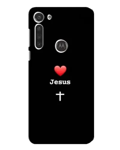 Чехол для Motorola MOTO G8 с картинкой «Сердце - Jesus» Чехол для Motorola MOTO G8 с картинкой «Сердце - Jesus»