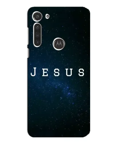 Чехол для Motorola MOTO G8 с картинкой «Звездное небо Jesus» Чехол для Motorola MOTO G8 с картинкой «Звездное небо Jesus»