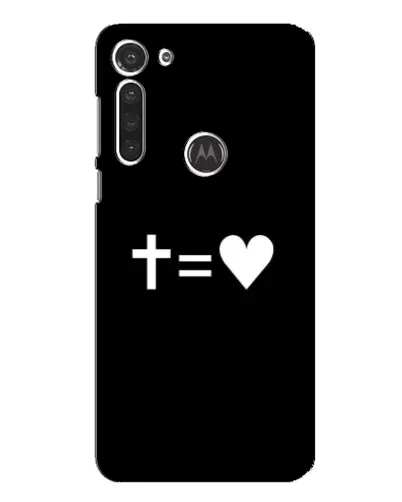 Чехол для Motorola MOTO G8 с картинкой «Крест и Сердце» Чехол для Motorola MOTO G8 с картинкой «Крест и Сердце»