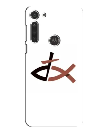 Чехол для Motorola MOTO G8 с картинкой «Рыба и крест» Чехол для Motorola MOTO G8 с картинкой «Рыба и крест»