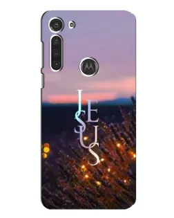 Чехол для Motorola MOTO G8 с картинкой «Свет Божий ночью»
