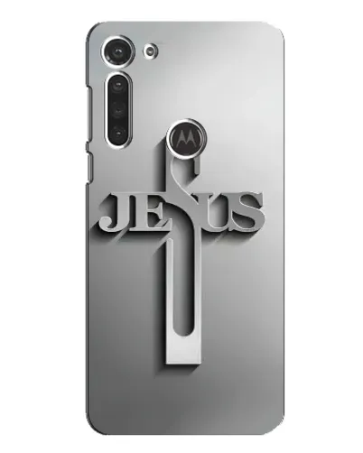 Чехол для Motorola MOTO G8 с картинкой «Металлический крест Jesus» Чехол для Motorola MOTO G8 с картинкой «Металлический крест Jesus»
