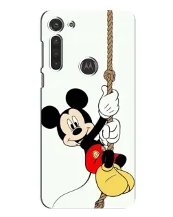Чехол для Motorola MOTO G8 с картинкой «Mickey на канате» Чехол для Motorola MOTO G8 с картинкой «Mickey на канате»