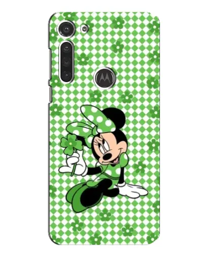 Чехол для Motorola MOTO G8 с картинкой «Mickey в клетку»