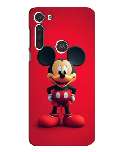 Чехол для Motorola MOTO G8 с картинкой «Mickey в полный рост»