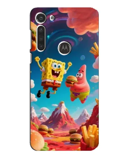 Чехол для Motorola MOTO G8 с картинкой «Космический фастфуд» Чехол для Motorola MOTO G8 с картинкой «Космический фастфуд»