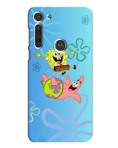 Чехол для Motorola MOTO G8 с картинкой «Спанч Боб и Патрик» Чехол для Motorola MOTO G8 с картинкой «Спанч Боб и Патрик»