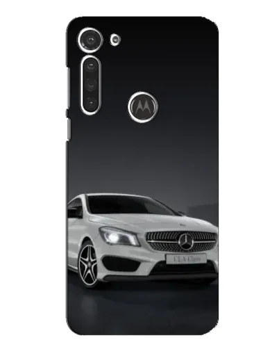 Чехол для Motorola MOTO G8 с картинкой «Mercedes AMG GT Silver»
