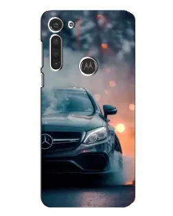 Чехол для Motorola MOTO G8 с картинкой «Mercedes — ночной город» Чехол для Motorola MOTO G8 с картинкой «Mercedes — ночной город»