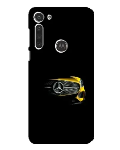 Чехол для Motorola MOTO G8 с картинкой «Mercedes — ретро стиль»