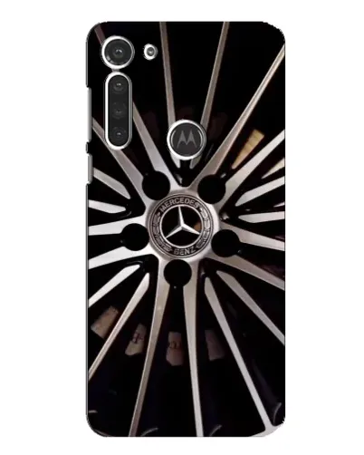 Чехол для Motorola MOTO G8 с картинкой «Диск Mercedes»