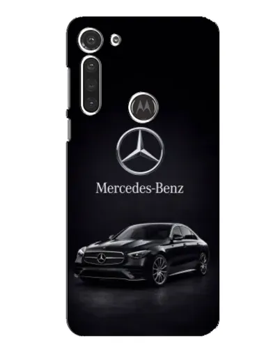 Чехол для Motorola MOTO G8 с картинкой «Mercedes — решетка радиатора»