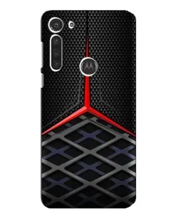Чехол для Motorola MOTO G8 с картинкой «Mercedes Carbon Grid»