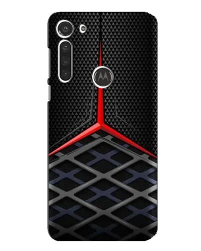 Чехол для Motorola MOTO G8 с картинкой «Mercedes Carbon Grid»