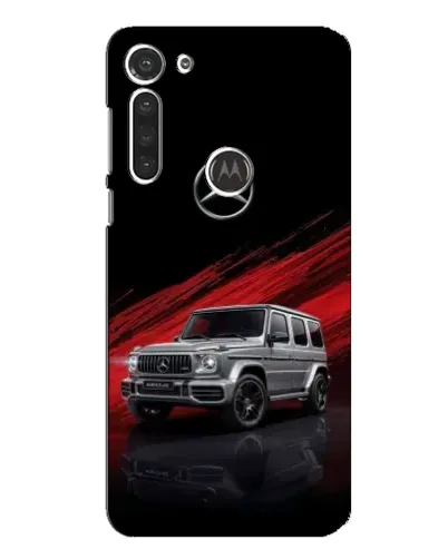 Чехол для Motorola MOTO G8 с картинкой «Mercedes G-Class красный»