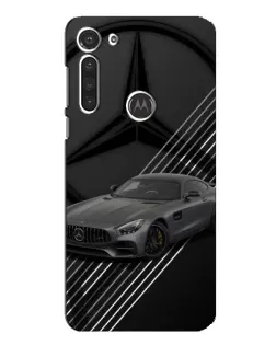 Чехол для Motorola MOTO G8 с картинкой «Mercedes AMG — графика»