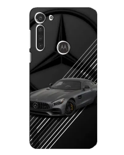 Чехол для Motorola MOTO G8 с картинкой «Mercedes AMG — графика»