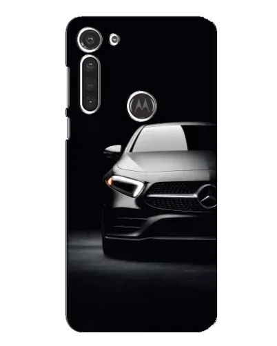 Чехол для Motorola MOTO G8 с картинкой «Свет фар Mercedes»