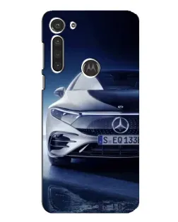 Чехол для Motorola MOTO G8 с картинкой «Mercedes EQ — будущее»