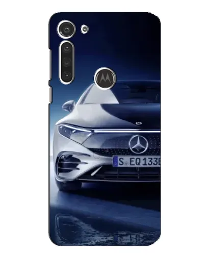 Чехол для Motorola MOTO G8 с картинкой «Mercedes EQ — будущее»