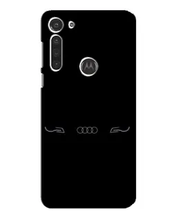 Чехол для Motorola MOTO G8 с картинкой «Audi — световой подпись» Чехол для Motorola MOTO G8 с картинкой «Audi — световой подпись»