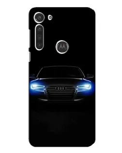 Чехол для Motorola MOTO G8 с картинкой «Audi в неоне» Чехол для Motorola MOTO G8 с картинкой «Audi в неоне»