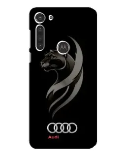 Чехол для Motorola MOTO G8 с картинкой «Графика — пантера и Audi» Чехол для Motorola MOTO G8 с картинкой «Графика — пантера и Audi»
