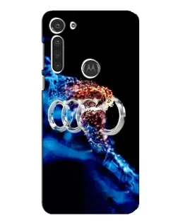 Чехол для Motorola MOTO G8 с картинкой «Энергия лого Audi» Чехол для Motorola MOTO G8 с картинкой «Энергия лого Audi»