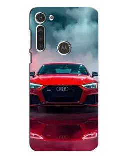 Чехол для Motorola MOTO G8 с картинкой «Audi RS — красный стиль» Чехол для Motorola MOTO G8 с картинкой «Audi RS — красный стиль»