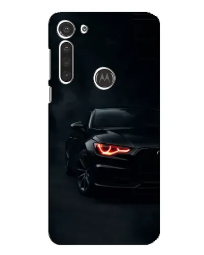 Чехол для Motorola MOTO G8 с картинкой «Audi — хищный взгляд»
