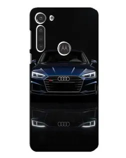 Чехол для Motorola MOTO G8 с картинкой «Audi — ночное отражение» Чехол для Motorola MOTO G8 с картинкой «Audi — ночное отражение»