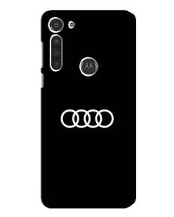 Чехол для Motorola MOTO G8 с картинкой «Audi White Logo» Чехол для Motorola MOTO G8 с картинкой «Audi White Logo»