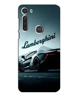 Чехол для Motorola MOTO G8 с картинкой «Классическая надпись Lamborghini» Чехол для Motorola MOTO G8 с картинкой «Классическая надпись Lamborghini»